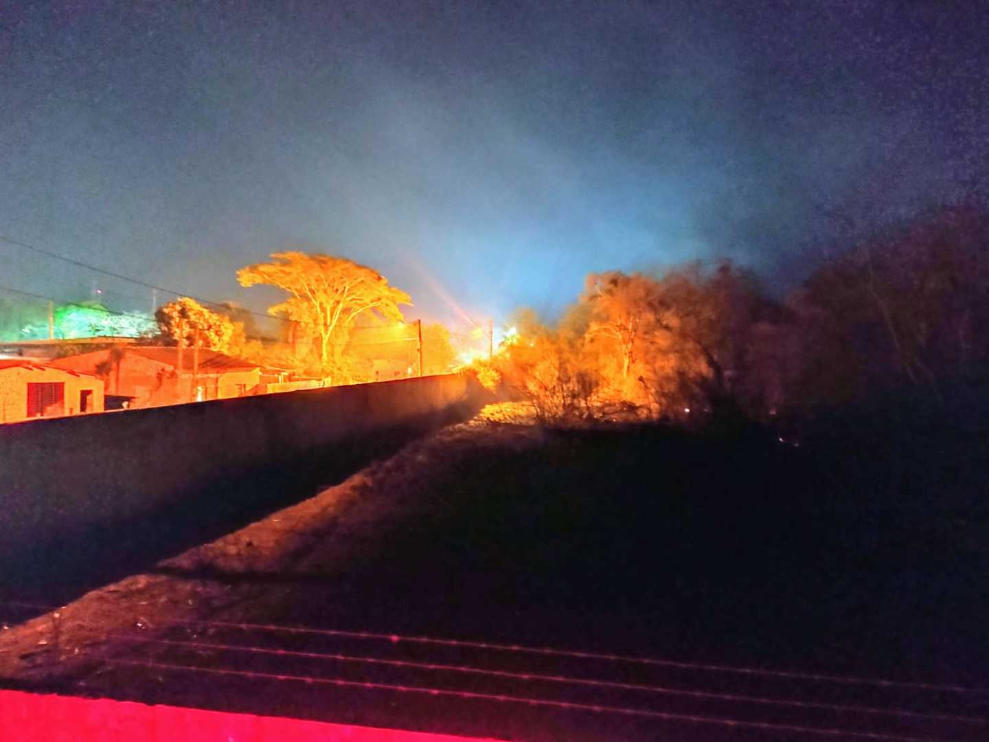 Incêndio no Bairro Mangueiral