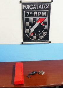 Prisão foi feita pela Equipe de Força Tática 