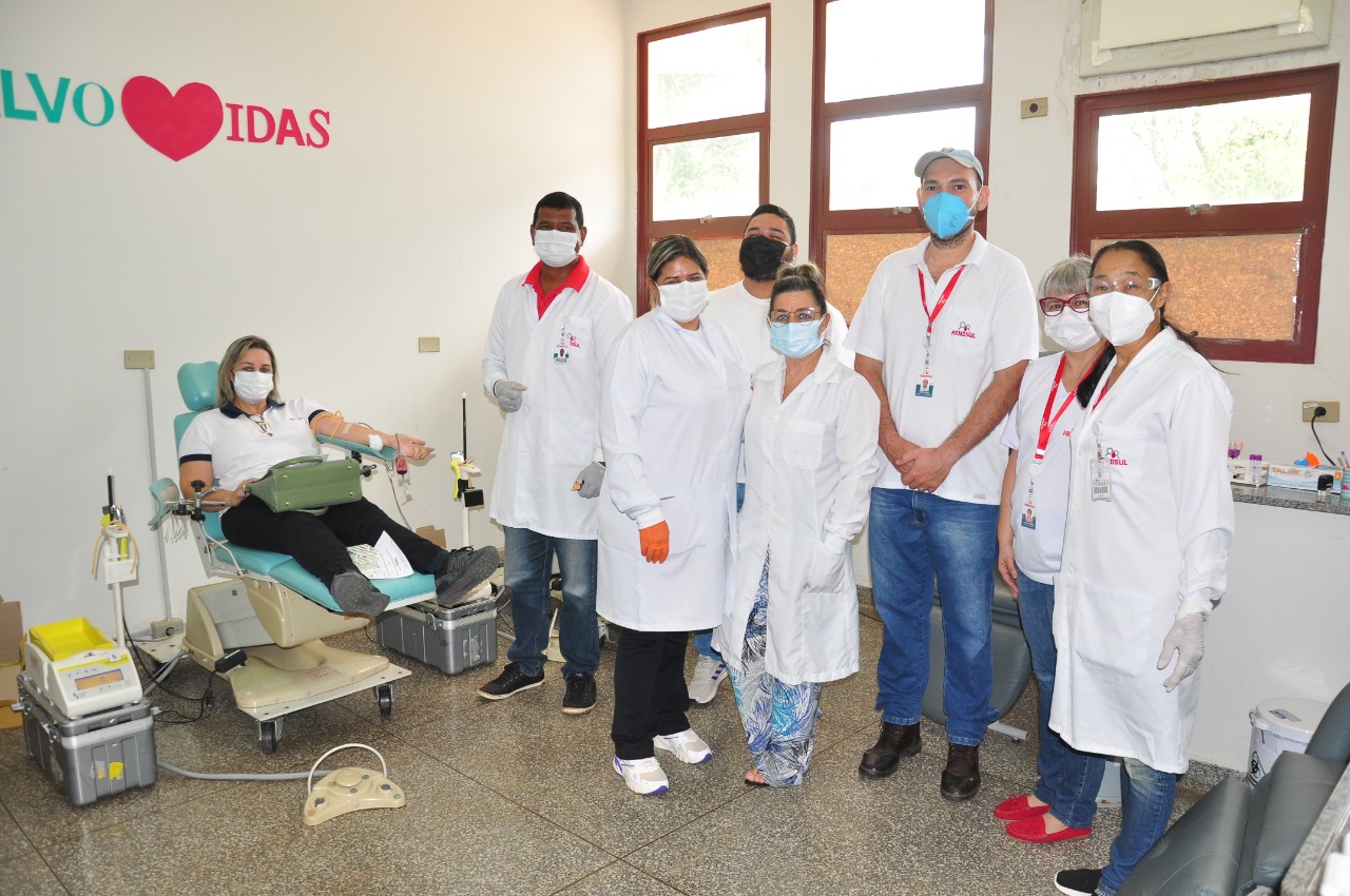 Equipe do O Pantaneiro esteve no Hemosul