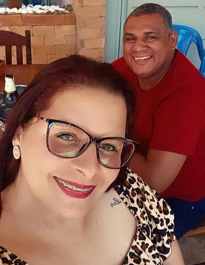 Paulo e sua esposa Keila