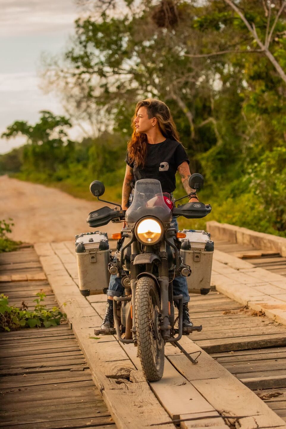 Raquel se diz encantada pelas belezas naturais de nosso Estado