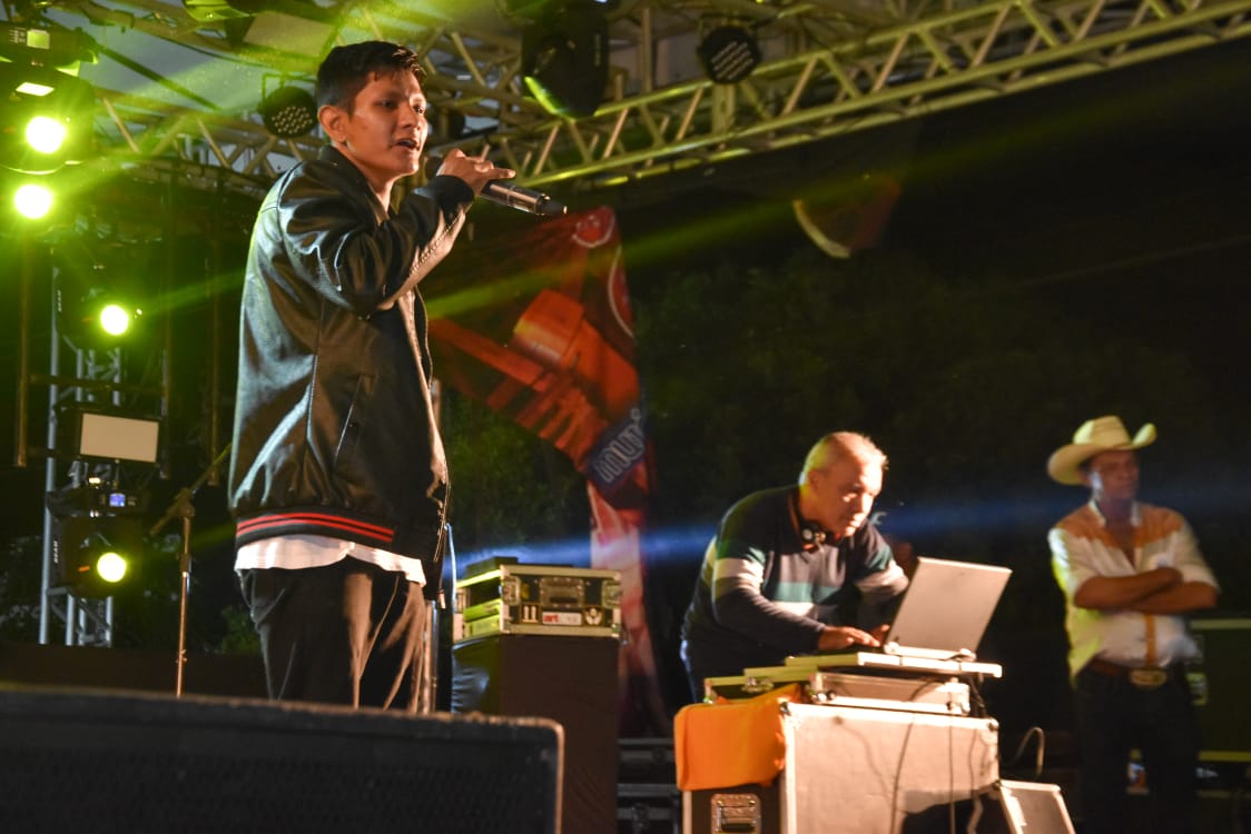 Gustavo se apresentou por cerca de 3 horas no evento