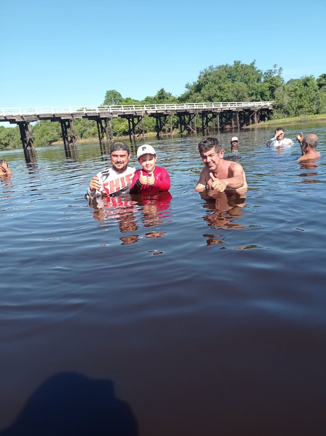 Dalton, Bernardo e Edson.