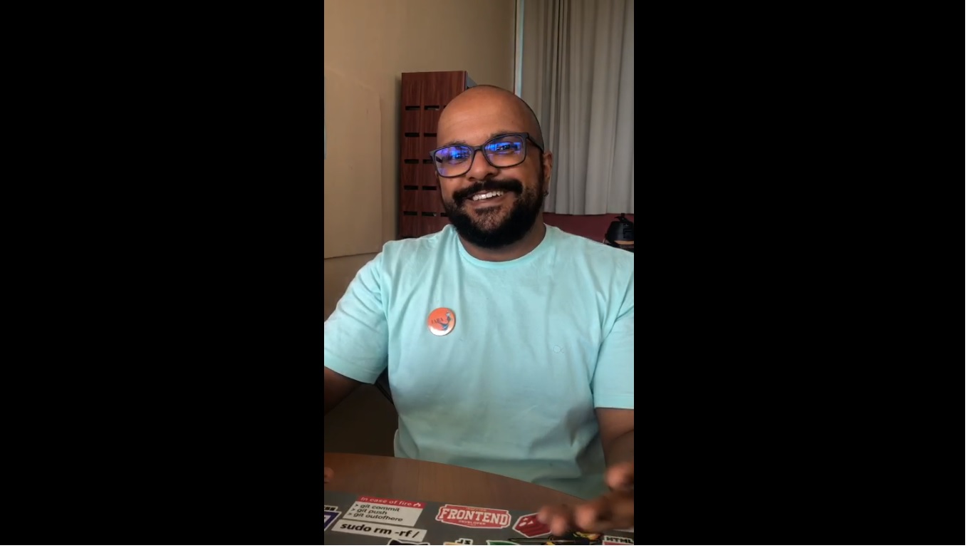 Professor Sidney comentou sobre a feira