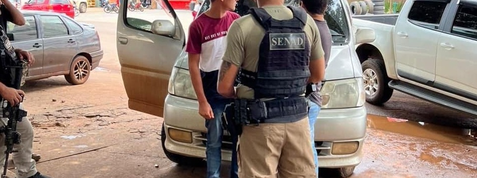 Dupla estaria levando droga para o Estado