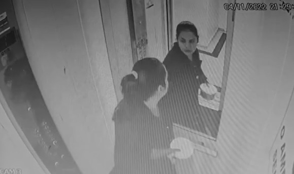 Ellida subiu ao apartamento no dia do crime