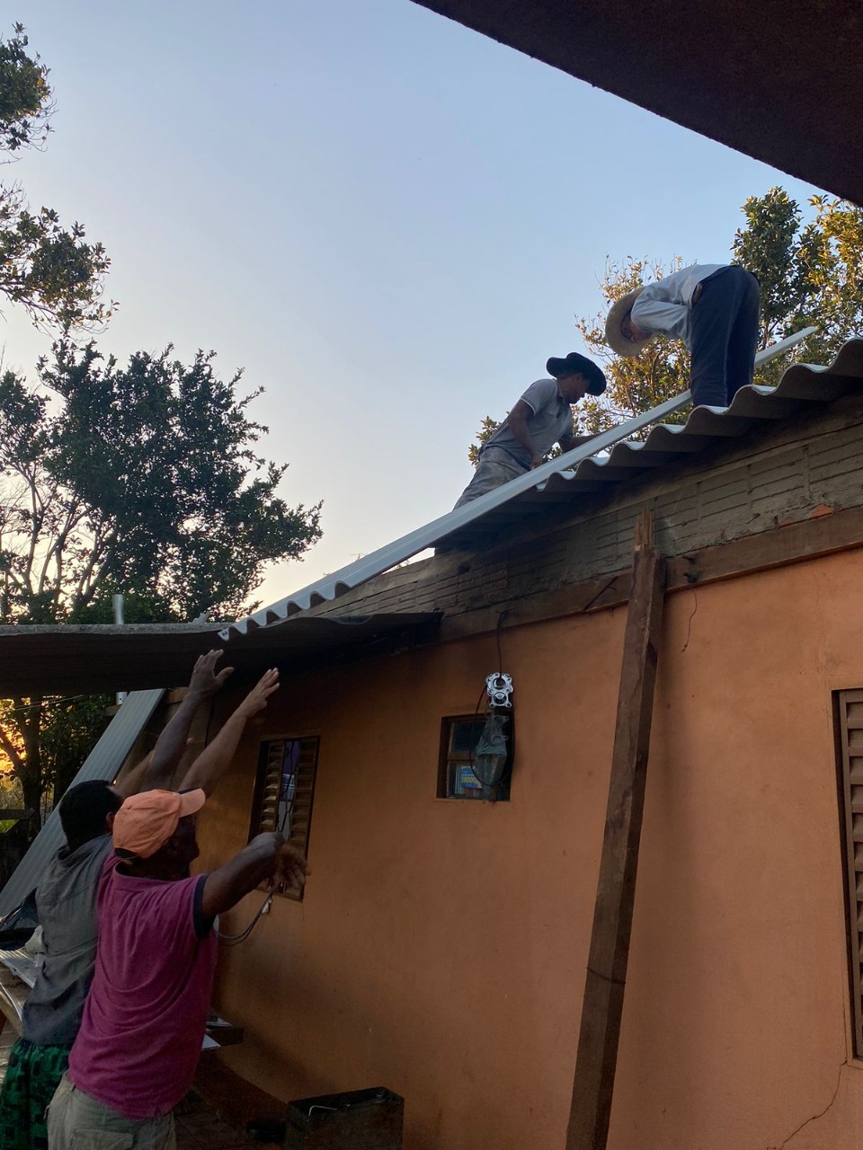 Moradores em prol do vizinhos