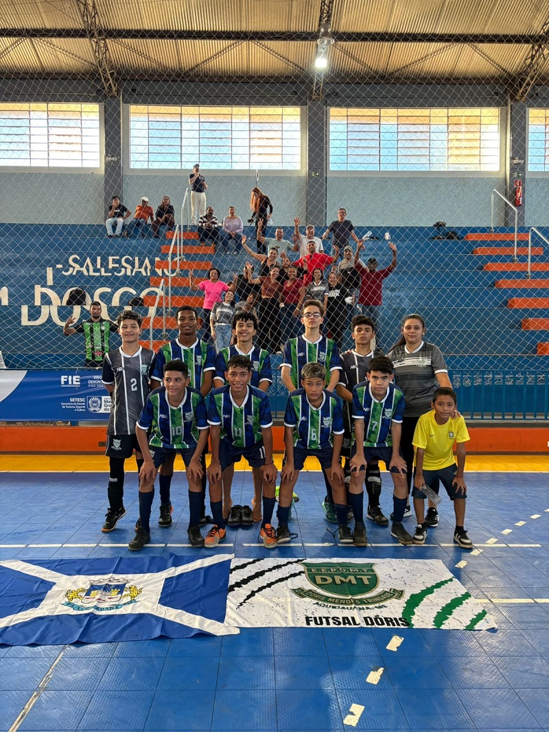 Com campanha avassaladora, Dóris faz história para Aquidauana e conquista ouro no futsal masculino nos Jems2
