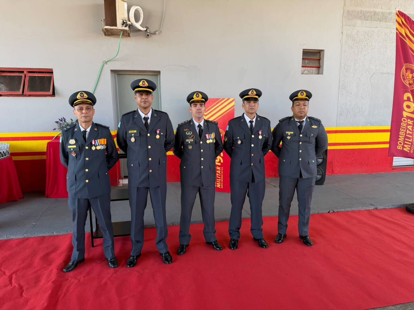 Solenidade marca Dia do Bombeiro Brasileiro com entrega de medalhas em Aquidauana