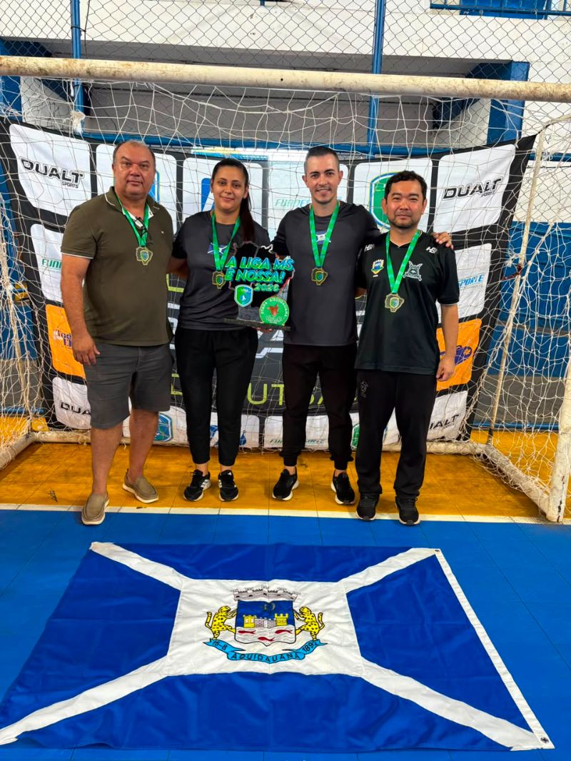 Em casa, Seleção de Aquidauana conquista o vice da Liga Estadual Sub 14 3