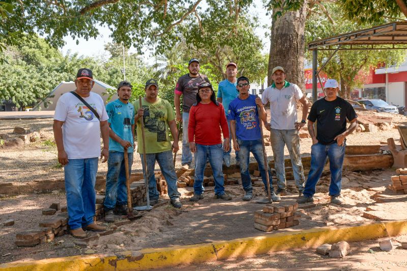 Prefeitura inicia recuperação de calçadas na área central de Aquidauana5