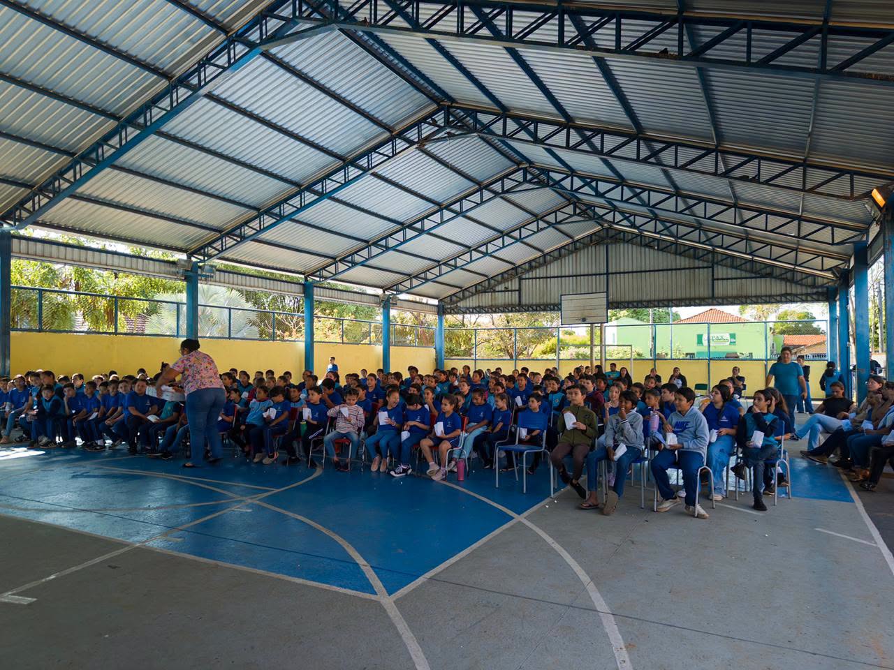 Ações culturais levam cinema e arte para escolas de Anastácio4
