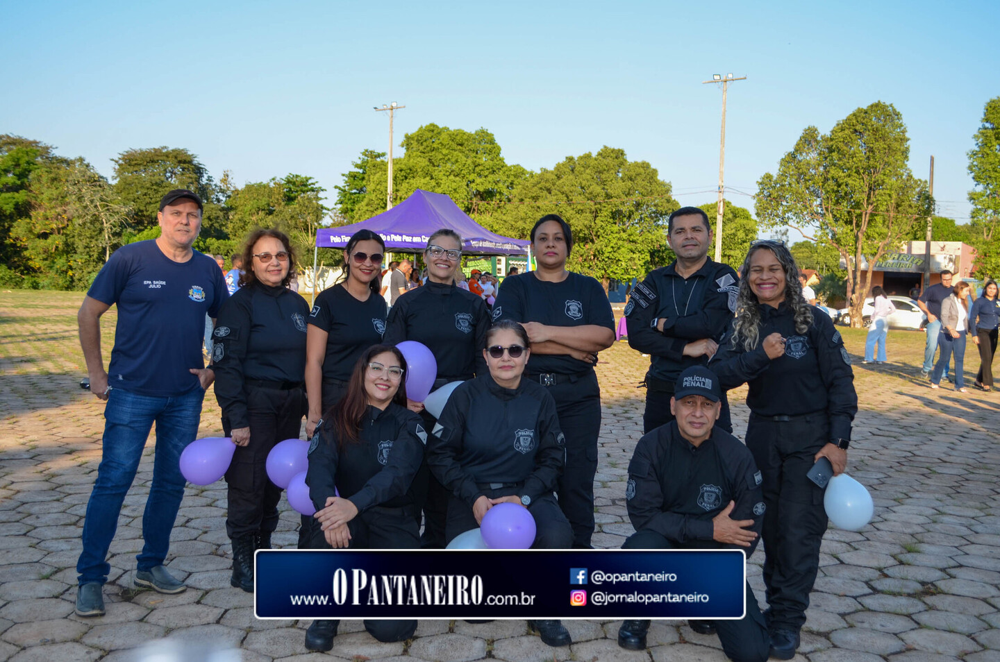 Caminhada pelo fim do feminicídio mobiliza população em Anastácio5