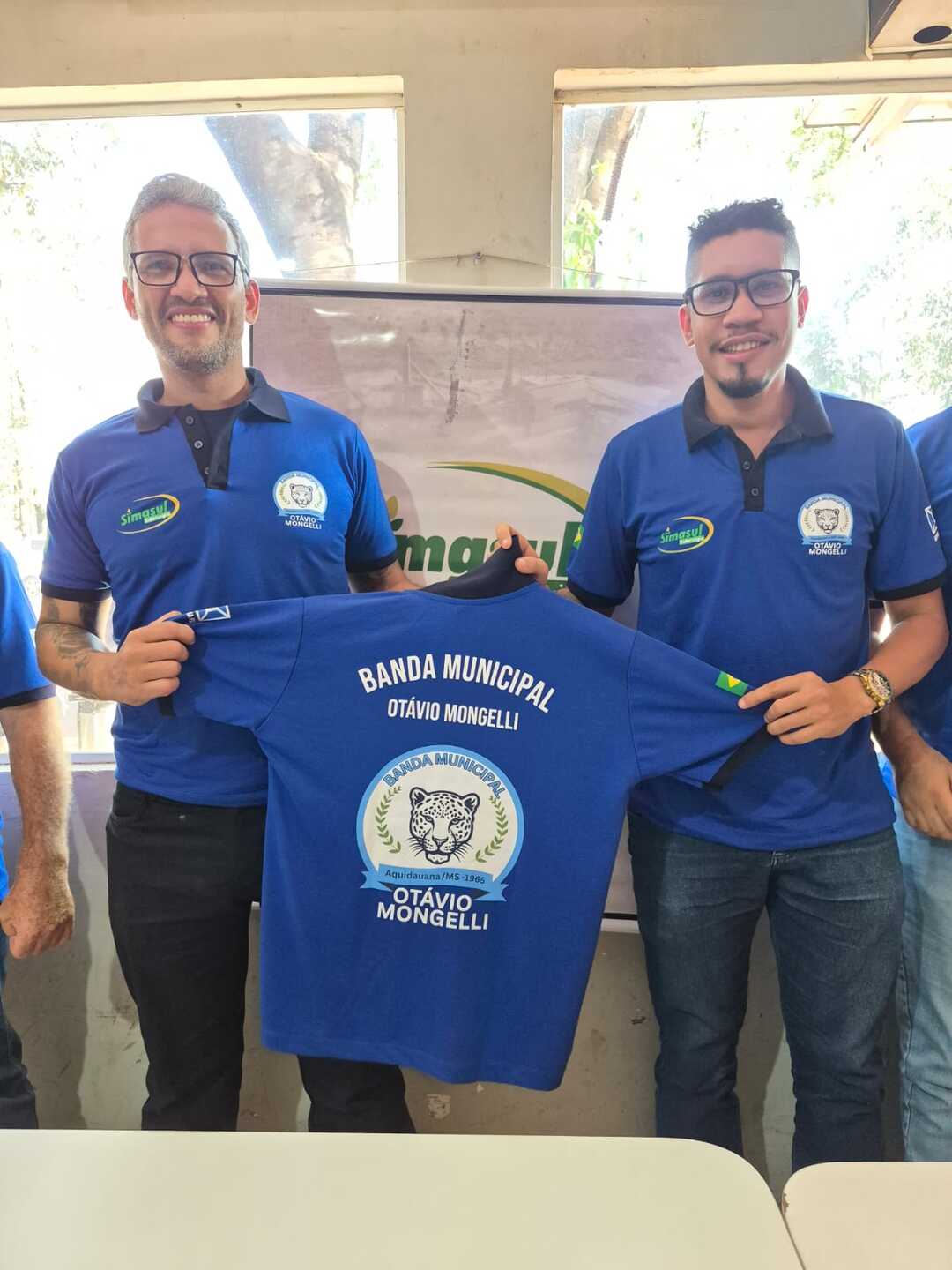 Parceria com Simasul garante novos uniformes à Banda Otávio Mongelli3