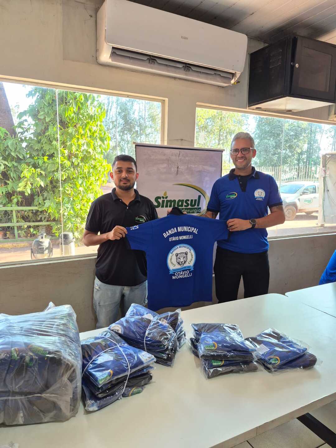 Parceria com Simasul garante novos uniformes à Banda Otávio Mongelli4
